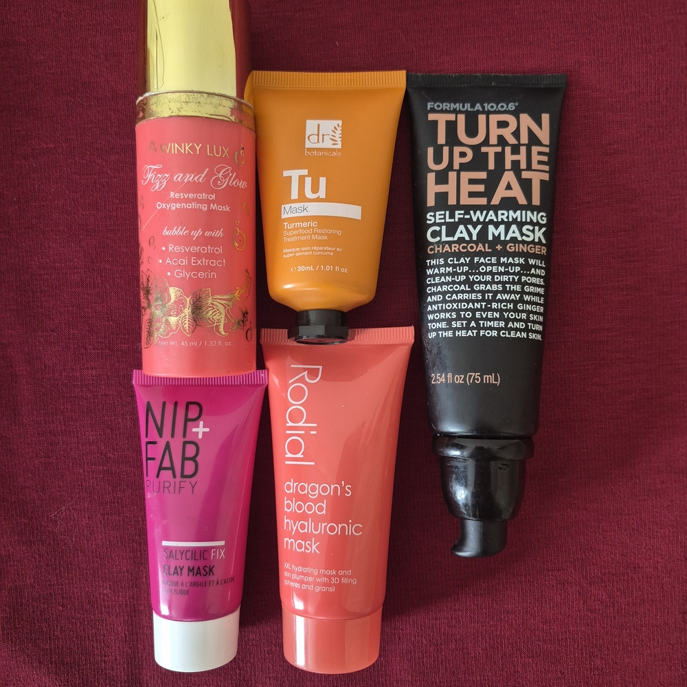5pc Luxe Face Mask Bundle